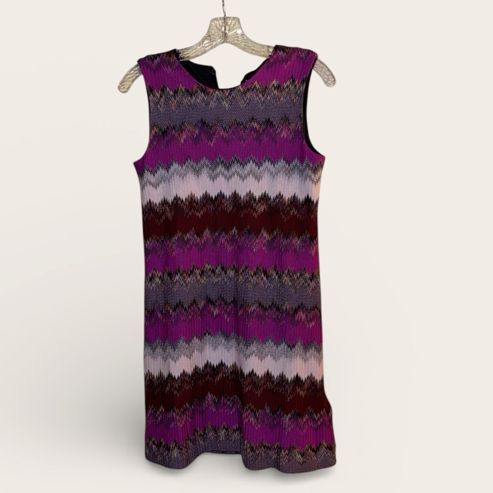 Missoni Purple and Red Knit Fabric